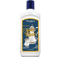 Wright's Anti-Tarnish Silver Polish Liquid 7 oz (Pack of 4)