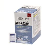 Medi-First 80313 Non-Aspirin Coated Tablets, 250 packets of 2
