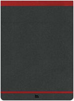 Flexbook Notepad with 160 Ruled perforated pages 85gms - Color: Red - Size: 8-1/4" x 11"