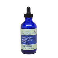 Motherlove More Milk Plus Alcohol Free (4 oz.) Herbal Galactagogue Breastfeeding Supplement to Support Nursing & Pumping Moms’ Milk Supply