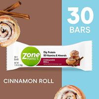 ZonePerfect Protein Bars, Cinnamon Roll, High Protein, With Vitamins & Minerals (30 Count)