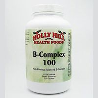 Holly Hill Health Foods, B Complex 100 Vegetarian Formula, 250 Tablets