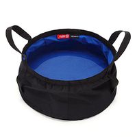 Vacio Ultralight Outdoor Folding Wash Basin, 8.5L Portable Foldable Wash Bag Basin for Camping Hiking Travelling Fishing Washing-Blue