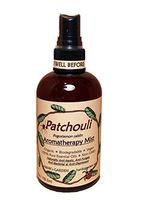 PATCHOULI Aromatherapy Body and Room Spray Mist - All Natural - EARTH FRIENDLY - Vegan - Organic - Biodegradable - Non GMO (4 oz Refill)