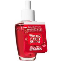 Bath and Body Works WINTER CANDY APPLE Wallflowers Fragrance Refill 0.8 Fluid Ounce (2019 Holiday Edition)