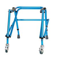 PANYFDD Children Lower Limb Training and Rehabilitation Equipment/Standing Walk Stand/Walk Aid/Walker/Stand Frame with Wheel Rehabilitation Device Elderly Disabled Patient