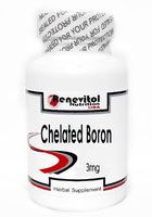 Chelated Boron 3mg 200 Capsules ~ Renevitol