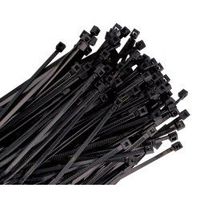 K Tool International 11" Black Wire Tie 100/ Pack 50 lb Tensile (KTI78110) Category: Wire Ties