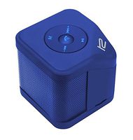 Klip Xtreme BluNote 2 Stereo Speaker- Portable Wireless & Mic- 6 Watt Peak Power, 3W RMS, 40mm Speaker Driver- Mini Pocket Sized- Stream or Connect Micro-SD Card- Blue Color