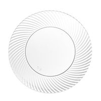 Party Essentials N787021 Swirl Plate, 7 ", Clear (Pack of 420)