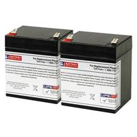 Compatible with 12V 5Ah - Belkin F6C1000-TW-RK Replacement Battery Set by UPSBatteryCenter