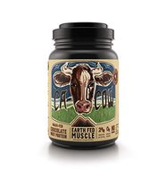Earth Fed Muscle Ca-Cow! Chocolate Truly Grass Fed Whey 2lb - No Fillers, Flow Agents, or Synthetic Blends, Soy Free, Non GMO and Hormone Free (Chocolate)