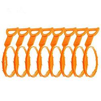 Hair Drain Clog Remover Drain Snake, 20 Inches Snake Hair Drain Catcher Sewer Pipe Cleaner Relief Cleaning Tool for Sink Tube Drain, Perfect for Strainers Pipes Bathroom Kitchen Shower(8 Pack)