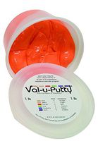 Fabrication Enterprises 10-3942 Val-U-Putty Exercise Putty, Orange(Soft), 1 lb.