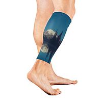 Mount Rainier National Park Washington Calf Compression Sleeve Breathable Leg Socks for Unisex Runner Travelers, Calf Guard for Running, Traveling and Outdoor Sports 1 Pair