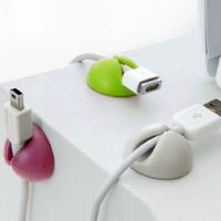 Generic SUNOAD New 6 pcs Design Smart Wire Cable Drop Clip Line Fixer Organizer Holder