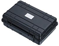 Personalized Visol Black Travel Case with Free Engraving - Holds 5 Cigars