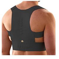 Beautyko Magnetic Posture Corrective Support with 400 Gauss Magnets, Black, Medium