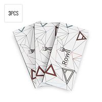 ROWLL Rolling Papers King Size with Patented Grinder and Filter Tips and Rolling Tray and Funnel (3 Pack)