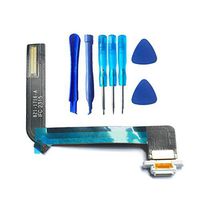 FixCracked Charging Port Flex Cable Replacetmen for ipad air White