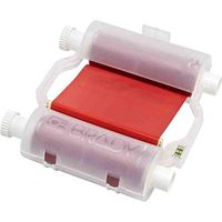 Brady B30-R10000-RD, 118089 4.33" x 200' B30 Series R10000 Printer Ribbon, Red, 2 Rolls