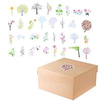 Artibetter 32PCS Plants Stickers DIY Laptop Sticker scrafts Scrapbook Decals