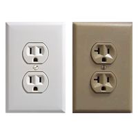 Power Receptacle Hidden Camera - Motion Activated Spy Gadget - Covert Design - Self Recording Cam - 8GB Micro SD Card - Best USA Made Recorder for Home, Kids, Nanny, Office (White)