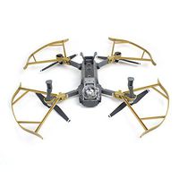 AerialTEK - DJI Mavic Pro Quick-Release Propeller Guards Protectors Shielding Rings Bumpers for DJI Mavic Pro Fortress Design. Set of 4 (Gold)