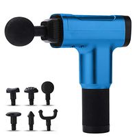 melysUS 6 Massage Head Massage Gun, 6 Adjustable Speeds Handheld Vibration Deep Tissue Muscle Massager Cordless Percussion Massager for Deep Muscle Tissue Massage