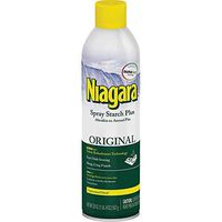 Liquid Starch Iron Spray (20 oz,2-4-8-12-20 Pack) - Niagara Starch Spray Iron Aid: Non-Flaky/Clogging | Durafresh Scent - Original Hold Iron Out Spray - Iron Spray Pack for Clothes & Fabrics (2)