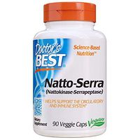 Doctor's Best Natto-Serra, Non-GMO, Vegan, Gluten Free, 90 Veggie Caps