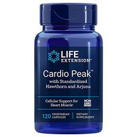 Life Extension - Cardio Peak with Standardized Arjuna & Hawthorn - 120 Vcaps (Pack of 2)