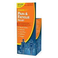 MagniLife Pain & Fatigue Relief 11 Active Homeopathic Medicines - Rapid, Quick Dissolve, Fast-Acting for Muscle Aches, Joint Pain, Stiffness & Fatigue - 125 Tablets