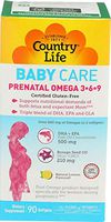 Country Life - Baby Care Prenatal Omega 3-6-9-90 Softgels