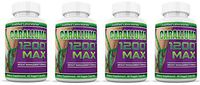 Caralluma 1200 Max Weight Loss Appetite Control Fat Reduction All Natural 1200 MG 4 Bottles