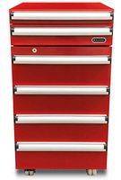 Whynter TBR-185SR Portable Tool Box Refrigerator with 2 Drawers and Lock, 1.8 cu. ft., Red