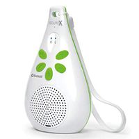 Bluetooth Shower Speaker SoundX SMI438BTX Wet Slim Bluetooth Waterproof Shower Speaker + Built-in Microphone + Strap
