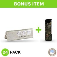 OCB Rolling Papers - X-Pert 1 1/4 with LED Papers 24