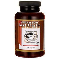 Swanson Garlic with Vitamin E Hawthorn Berry & Cayenne 120 Capsules