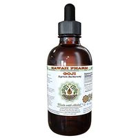 Goji Alcohol-Free Liquid Extract, Organic Goji (Lycium Barbarum) Dried Berry Glycerite Hawaii Pharm Natural Herbal Supplement 4 oz
