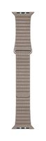 Apple Watch Leather Loop Band (44mm) - Stone - Large