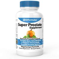 DrFormulas Super Prostate Supplement | Best Prostate Support with Saw Palmetto Extract, Beta Sitosterol, Pumpkin Seed Oil Now, 90 Vegetarian Capsules