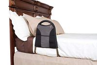 Stander Bedside Econorail with Travel Case - Elderly Adult Mobility Safety Rail + Home Bed Support Handle + Travel Rail & Pouch