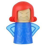 Angry Mom Microwave Cleaner - Angry Mom Mad Creay Mama Microwave Oven Cleaner High Temperature Steam Cleaning Equipment Tool Easily Crud Steam Cleans Add Vinegar and Water for Kitchen (Blue)