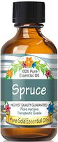 Pure Gold Spruce Essential Oil, 100% Natural & Undiluted, 60ml