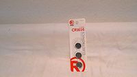 RadioShack 3V CR1616, 3 Pack