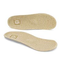 Plantar Fasciitis Sheepskin Insoles Wool Orthotic Inserts with Arch Support