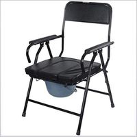 PLLP Medical Rehab Chair, Wheelchair,Drop-Arm Commode Portable Bedside Commode Chair Professional Medical Aid Rehab Chair,Chair Commode Toilet Use As Stand Alone or with Toilet