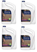 Bona Hardwood Floor Cleaner Refill, 128 Fl Oz (Pack of 4)