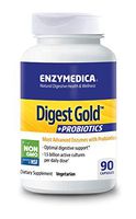 Enzymedica, Digest Gold + PROBIOTICS, Digestive Aid for Maximum Relief, Vegetarian, Gluten Free, Non-GMO, 90 Count